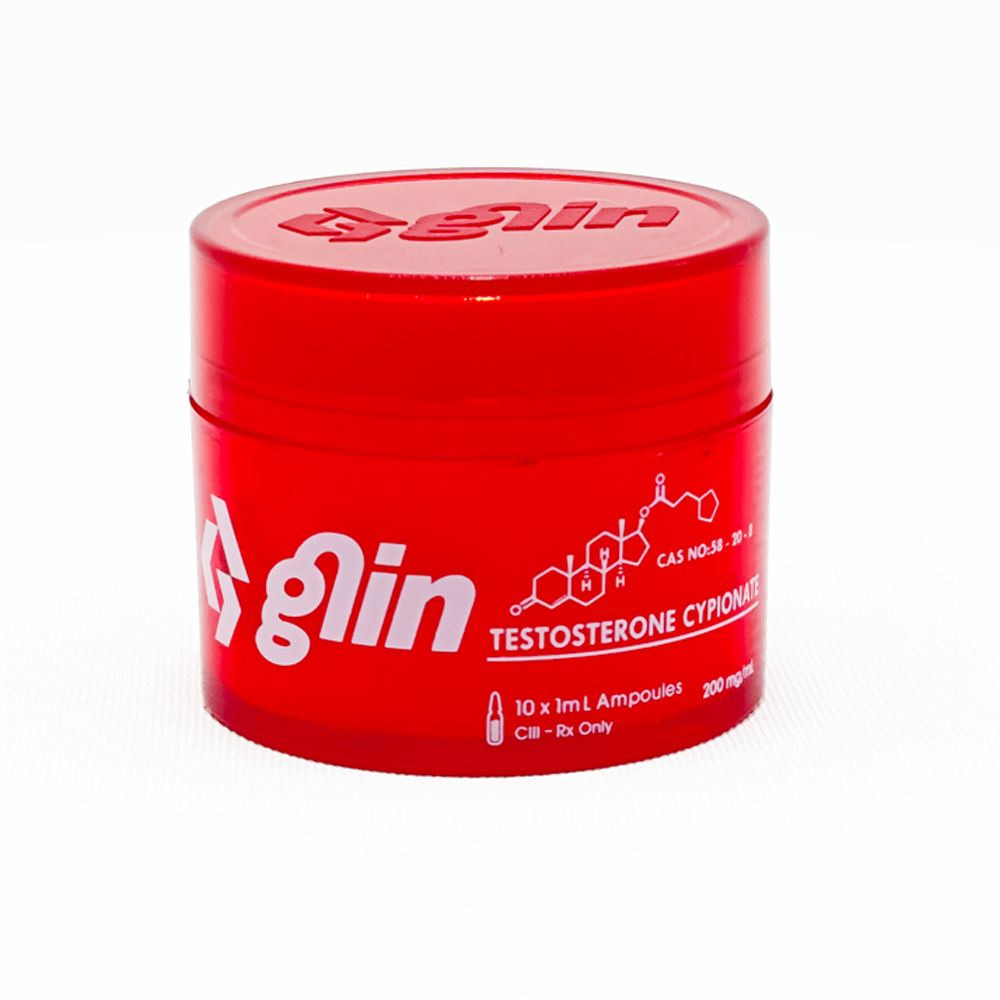 Glin Pharma Testosterone Cypionate 200 Mg 10 Ampul