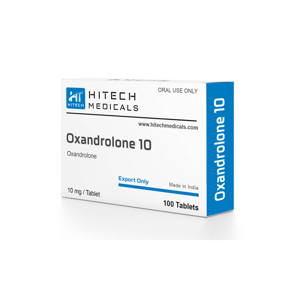 Hitech Medicals Oxandrolone ( Anavar ) 10 Mg 100 Tablet