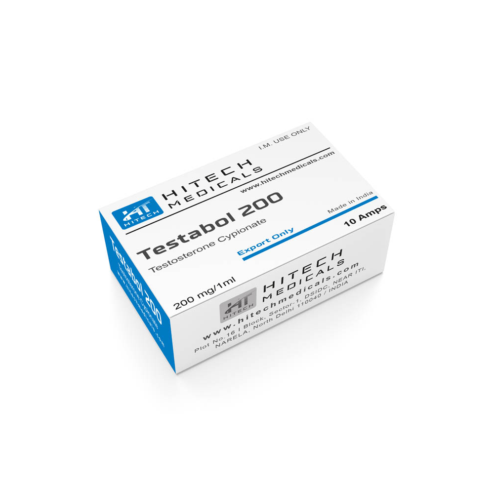 Hitech Medicals Testosterone Cypionate 200 Mg 10 Ampul