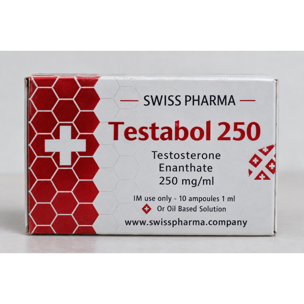 Swiss Pharma Testesterone Enanthate 250mg 10 Ampul